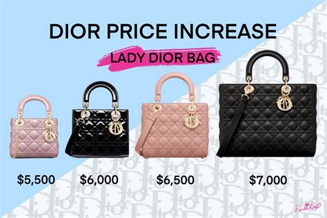 euro Dior bag price list